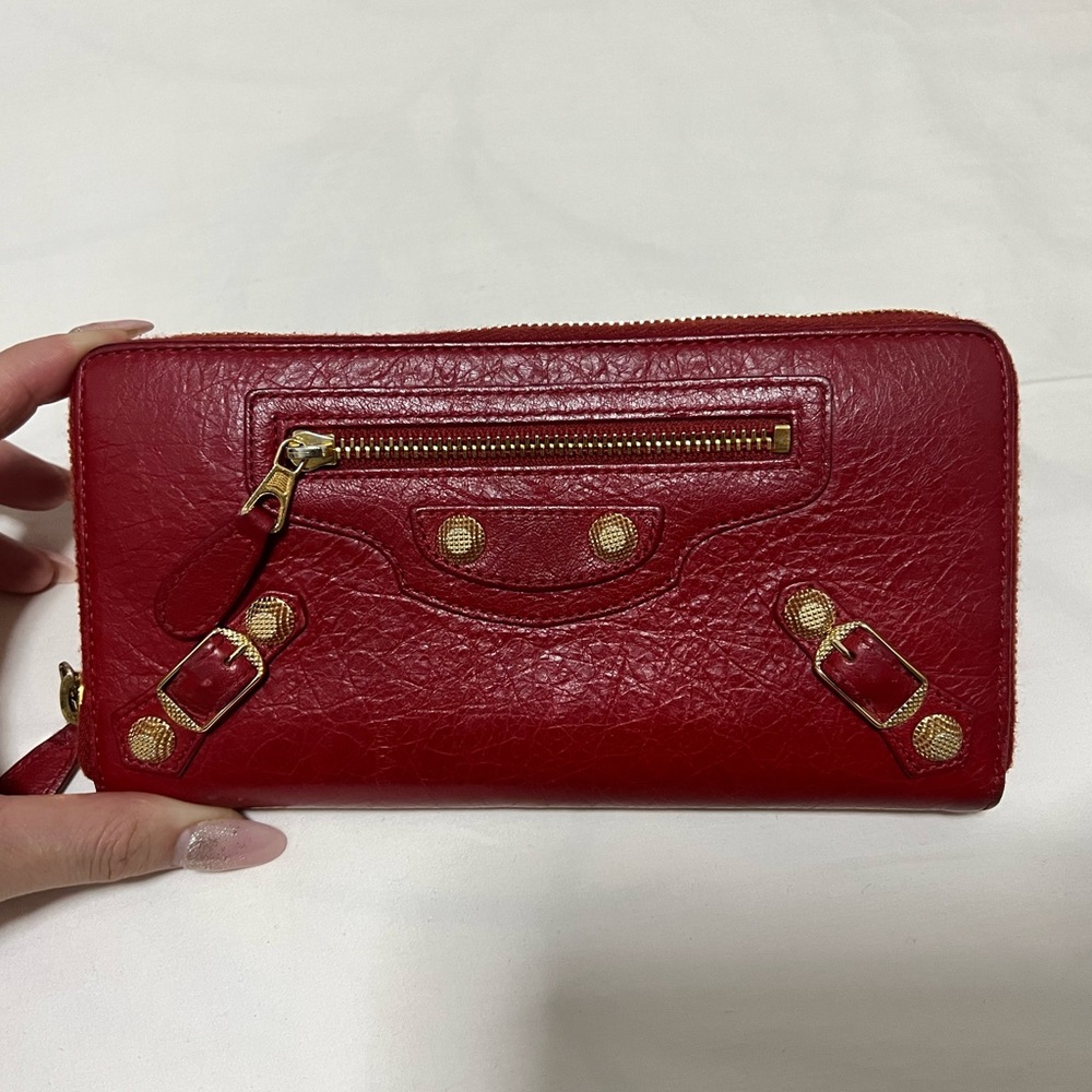 Balenciaga Neo Long Zip around Wallet
